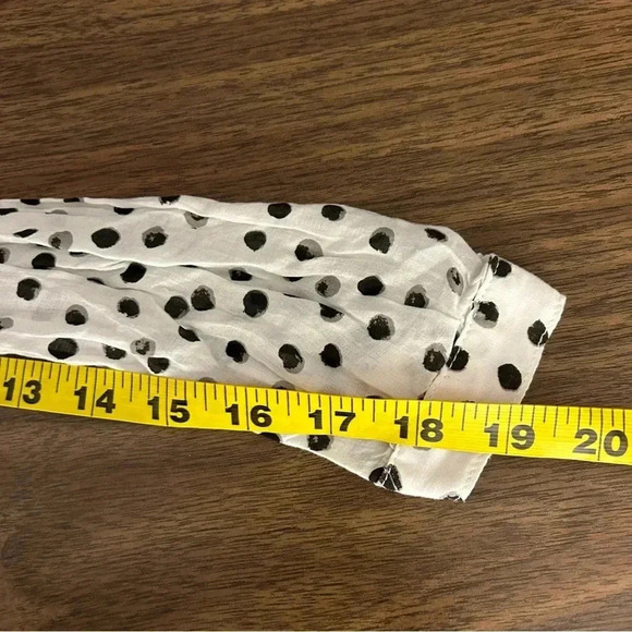 🌟Bella Dahl Women's Full Button Down Hipster Dot Blouse S - Picture 11 of 11